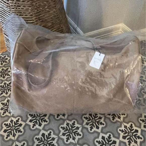 SOLD^^❤️GORGEOUS❤️ Raven + Lily Oversized Leather Weekender Travel Duffel Bag - Picture 7 of 10